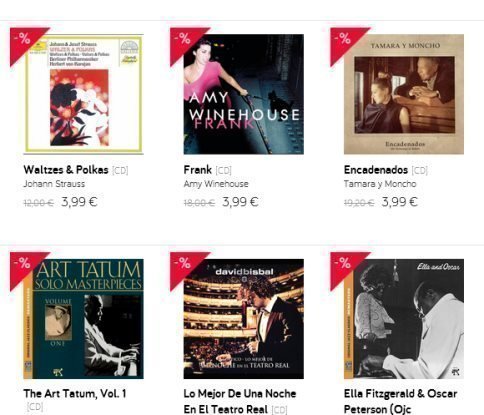 Oferta Musica El Corte Ingles