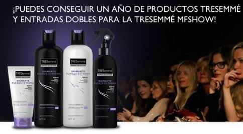Sorteo Gratis de lotes Tresemme