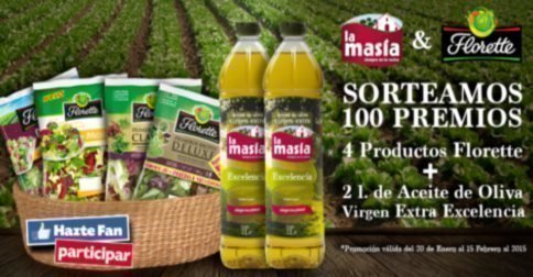 Premios Gratis La Masia Florette