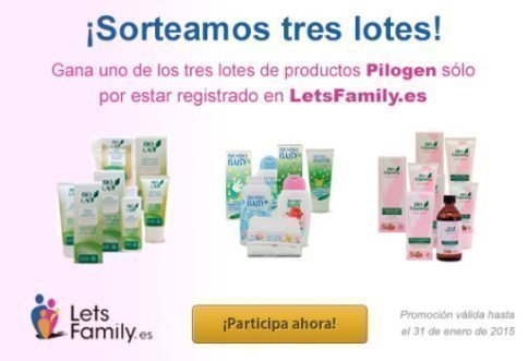 Sorteo Gratis para bebes Pilogen