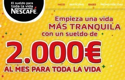 Promocion Sueldo Nescafe 2015