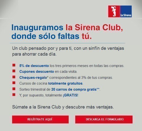 Vetntaja del club la sirena
