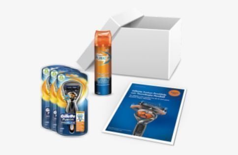 Muestras gratis de Gillette