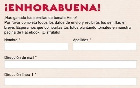 muestras gratis ketchup heinz