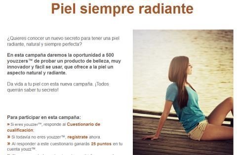 Muestras gratis de crema