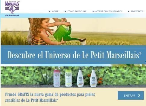 Muestras gratis Le Petit Marseillais