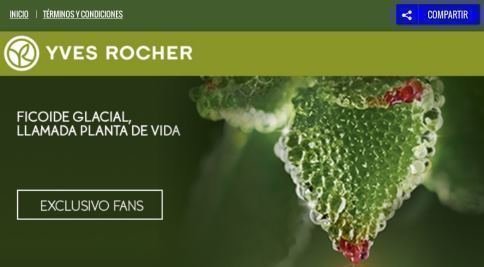 Muestras gratis de Yves Rocher