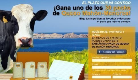 Regalos gratis Quesos Mahon Menorca