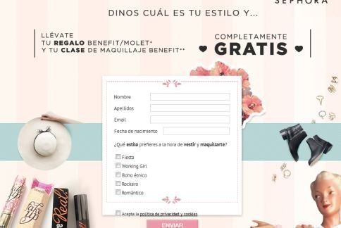 Regalos Gratis Benefit