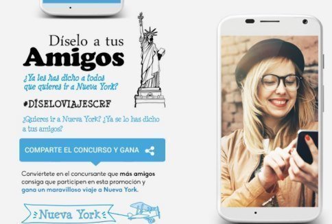 Sorteo de viaje a Nueva York