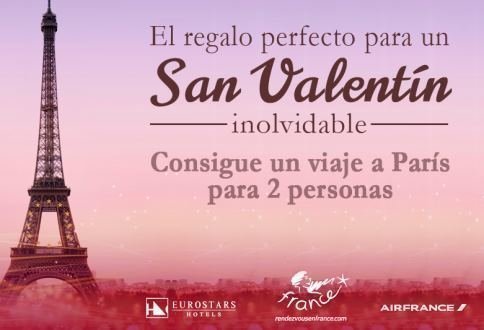 Sorteo gratis de San Valentin