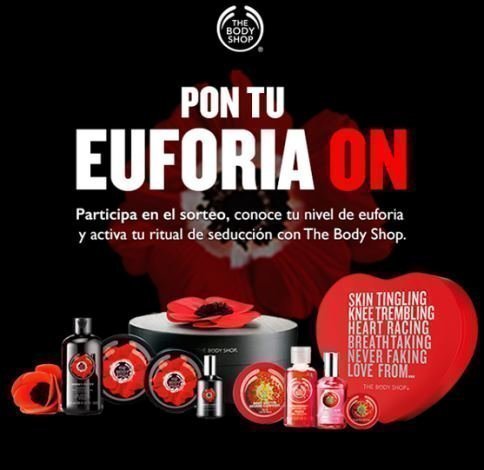 Sorteo Gratis San Valentin The bodyshop
