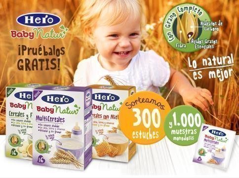 muestras gratis hero baby natur