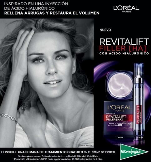 Muestras gratis de Revitalift