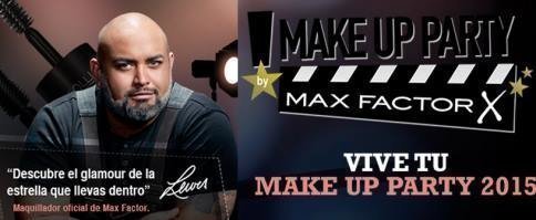 Sorteo Gratis Make Up Max Factor