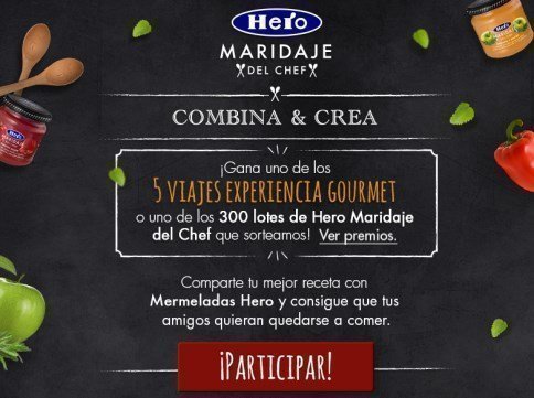 Regalos gratis mermelada de maridaje del chef