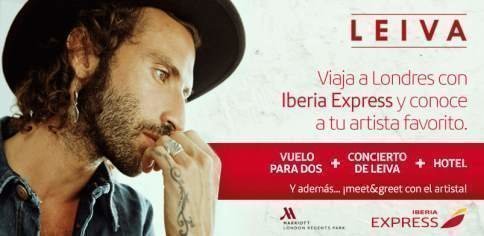 Sorteo de viaje a Londres para conocer a Leiva