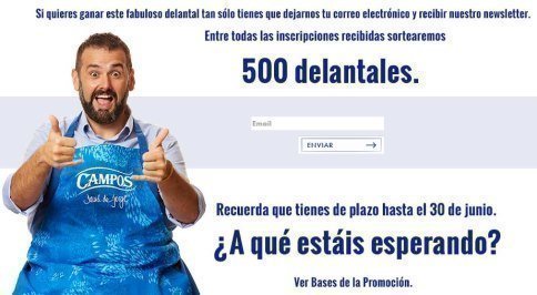 Delantal gratis de Campos
