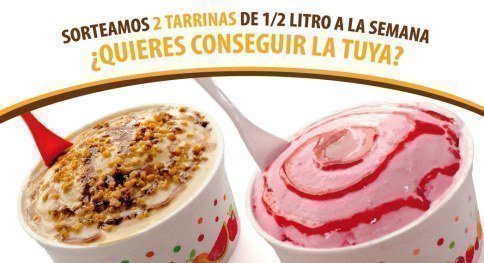 sorteo gratis helado