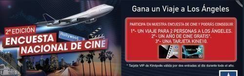 Sorteo de Viaje a Los Angeles en Kinepolis
