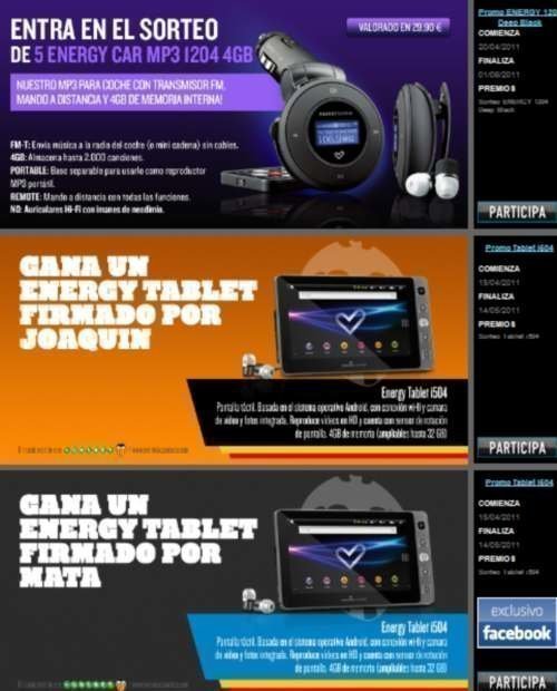 Sorteo Gratis de Energy System