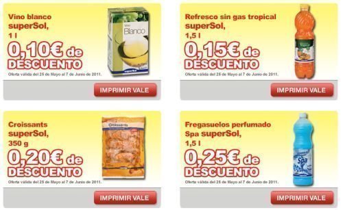 Cupones Descuento Supermercado Supersol