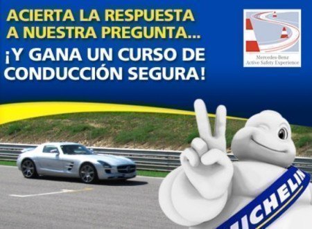 Sorteo de curso de conduccion segura Michelin