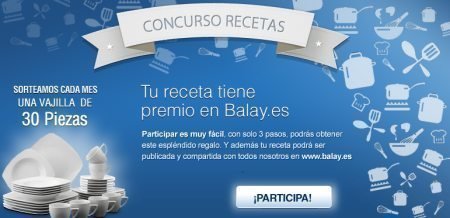 Concurso de recetas Balay