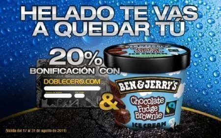 Cupones Descuento Helados Ben jerrys