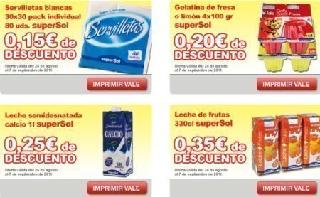 Cupones Descuento supersol