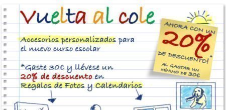 Cupones Descuento Vuelta al cole