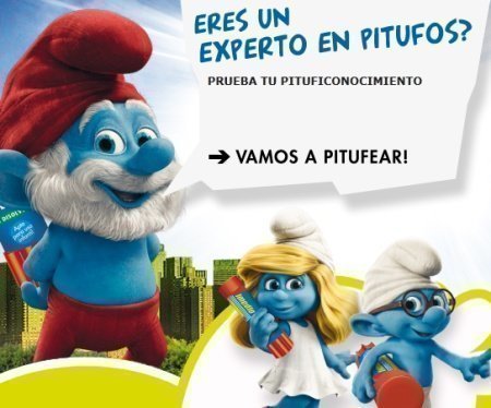 Sorteo de Los Pitufos