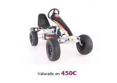 Sorteo de coche a pedal de Salto Feliz