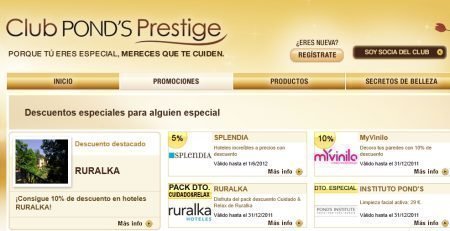 Cupones Descuento Ponds