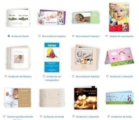 Muestras Gratis Tarjetas de Invitacion