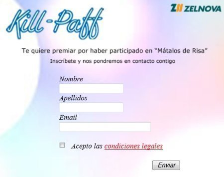 Muestras Gratis Kill Paff