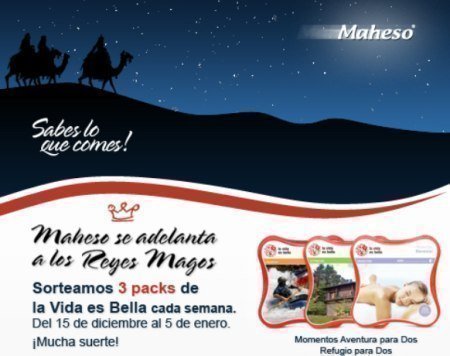 Promocion Reyes Magos Maheso