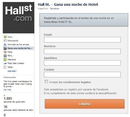 Sorteo Gratis Halls