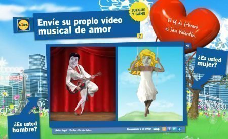 Concurso de video de San Valentin Supermercados LIDL