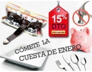 Cupones Descuento cuesta de Enero Just Eat