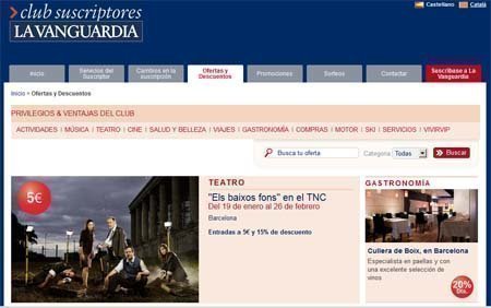 la vanguardia sorteo