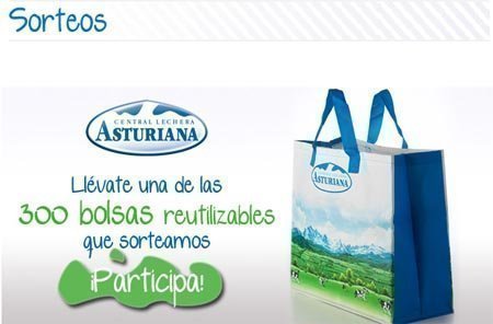 lechera asturiana bolsa reutilizable