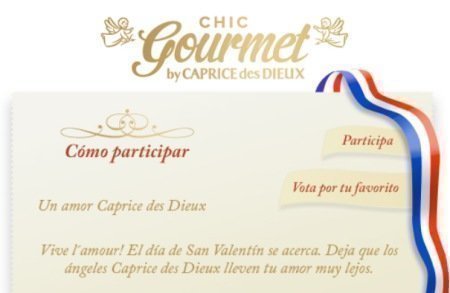Promocion Caprice des Dieux