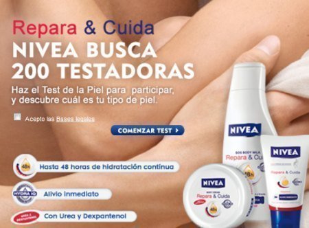 Muestras Gratis de Nivea