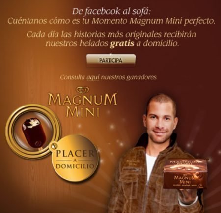 Muestras Gratis de Helados Magnum