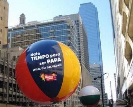 Muestras Gratis de pelotas dia del padre