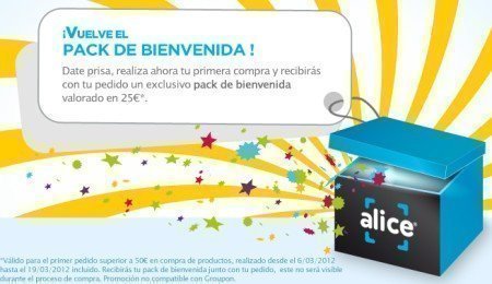 regalo gratis supermercado alice