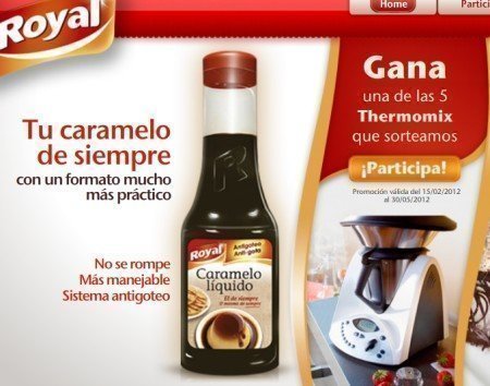 Sorteo de caramelo Royal