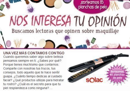 Sorteo Gratis de planchitas Solac