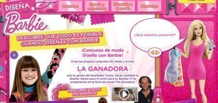 Concurso de diseño de ropa de muñecas Barbie